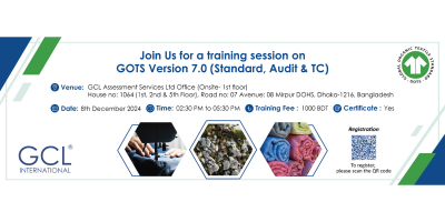 Training Session on GOTS Version 7.0 (Standard, Audit, and TC)