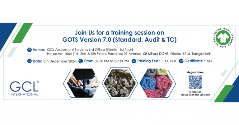 Training Session on GOTS Version 7.0 (Standard, Audit, and TC)