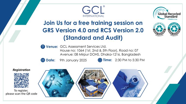 Training Session on GRS Version 4.0 & RCS Version 2.0 (Standard and Audit)