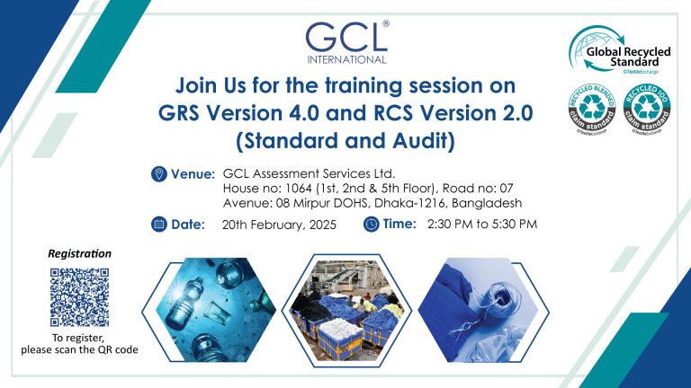 Training Session on GRS Version 4.0 & RCS Version 2.0 (Standard and Audit)